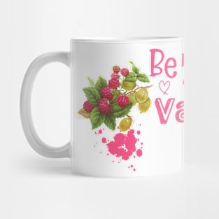 Sweet Valentine with Raspberries Mug